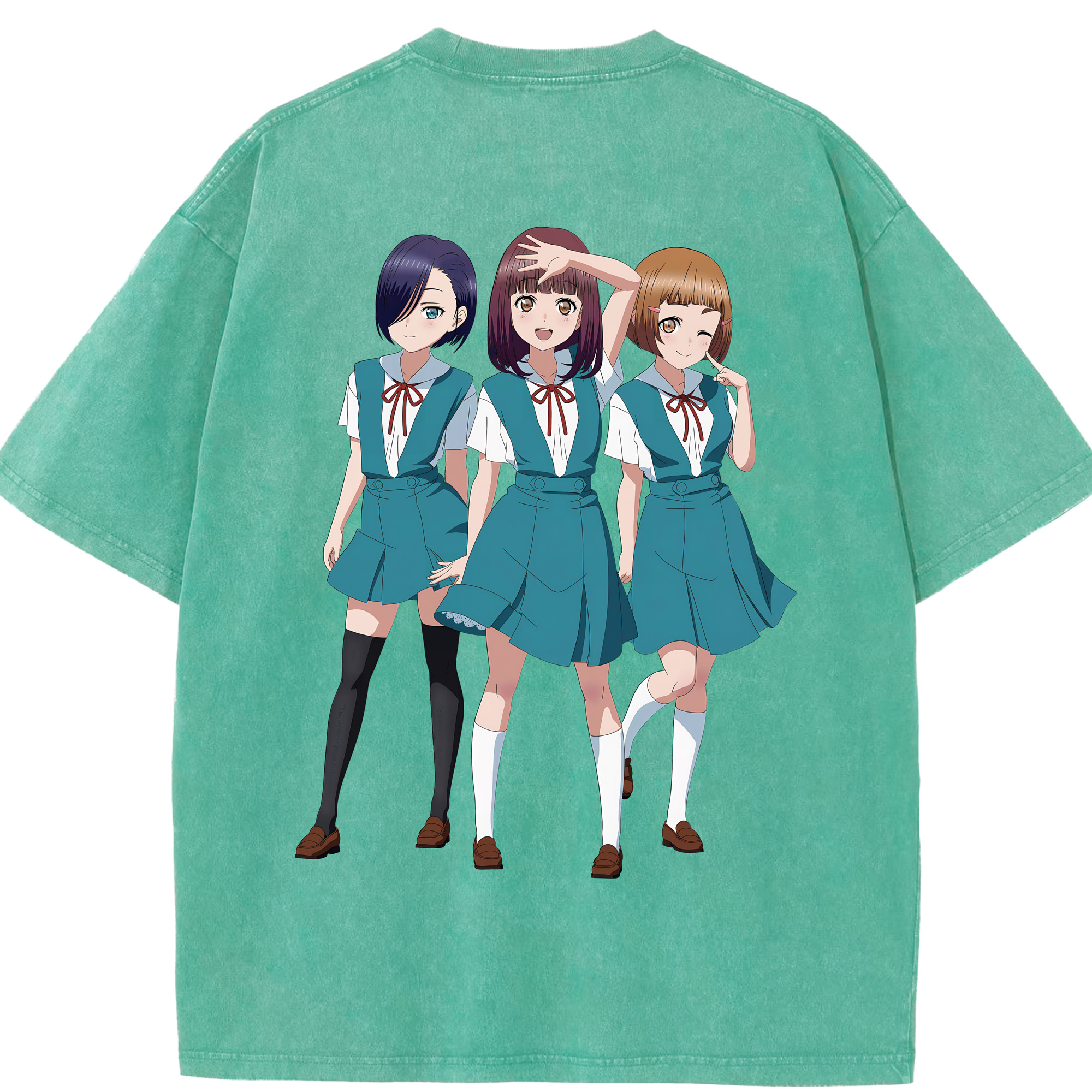 （画像用） EVA 新世紀エヴァンゲリオン 綿100% ヴィンテージ風 半袖Tシャツ（背面プリント）